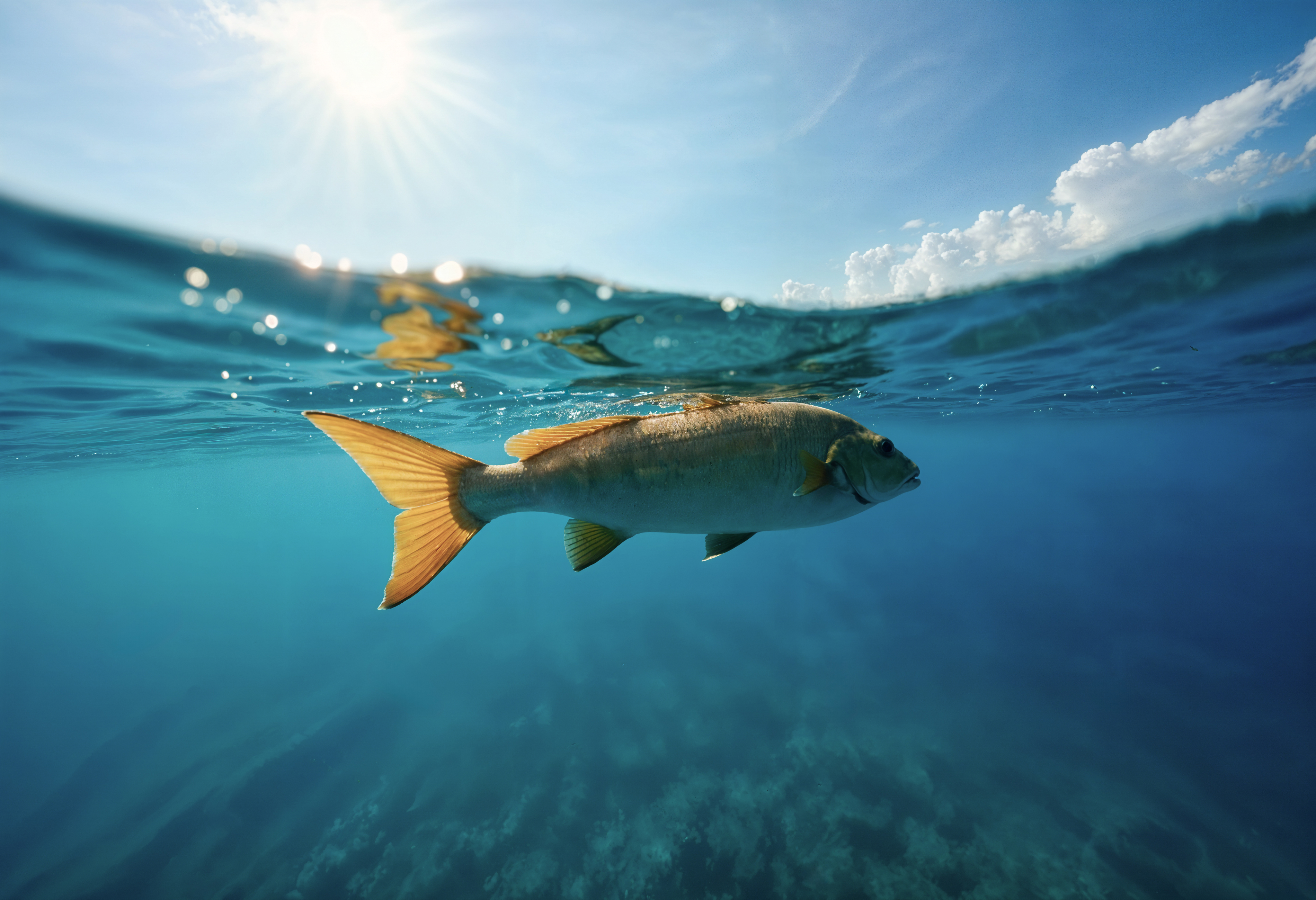 Deep Sea Fishing Mirissa-Deep sea fishing adventure view